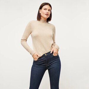 MM Lafleur Luan Cashmere Sweater in Oat Size XS